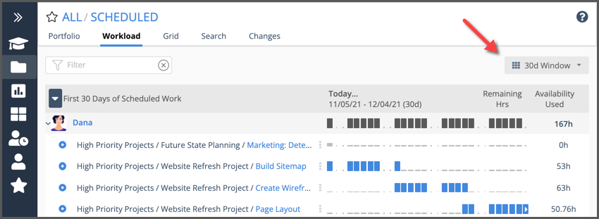 LiquidPlanner Release 23 Worksheet updates